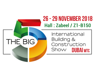 The Big-5, Dubai 2018 26-29 Novembre 2018