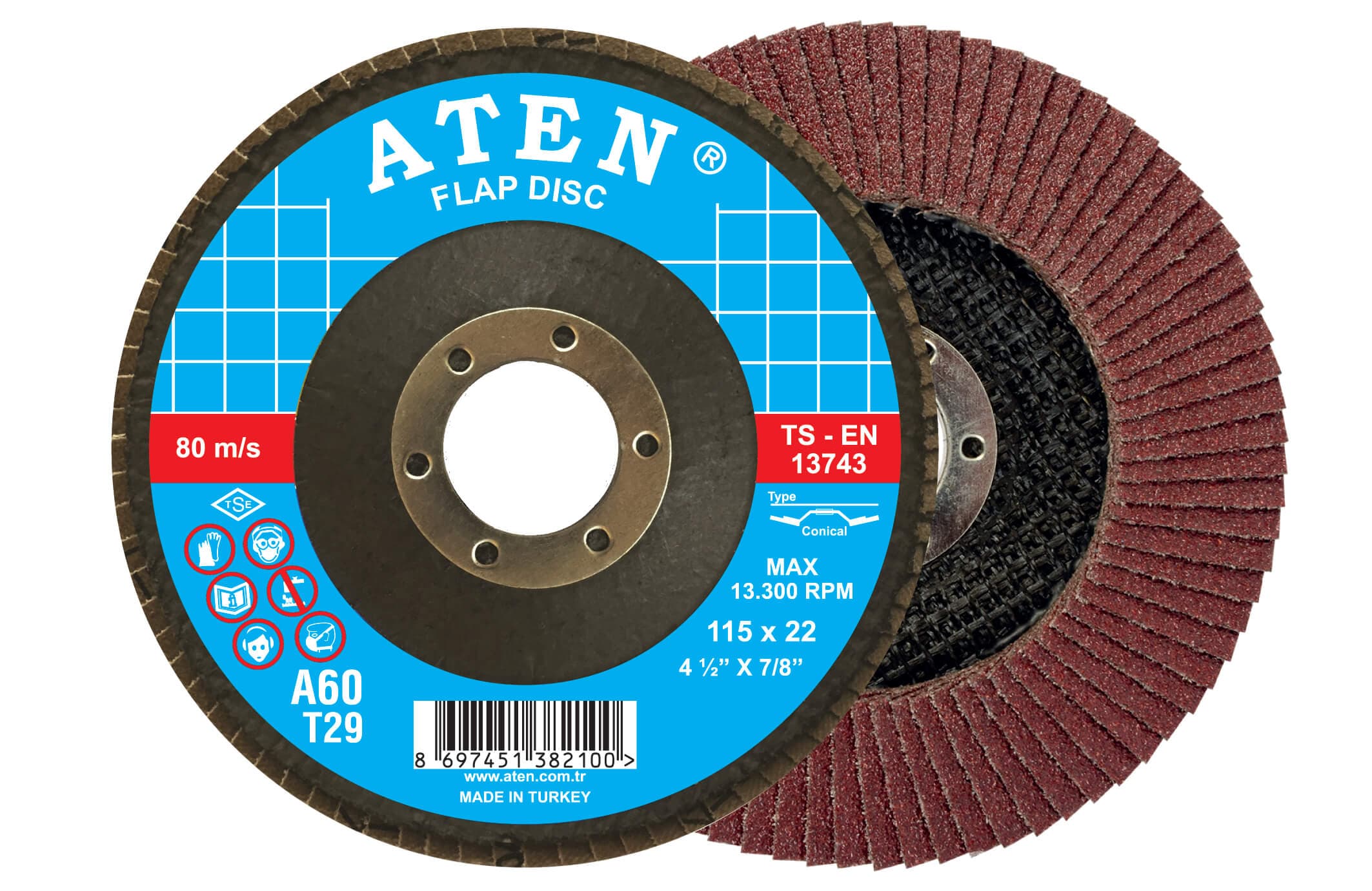 AL.OX. Flap Discs for Metal