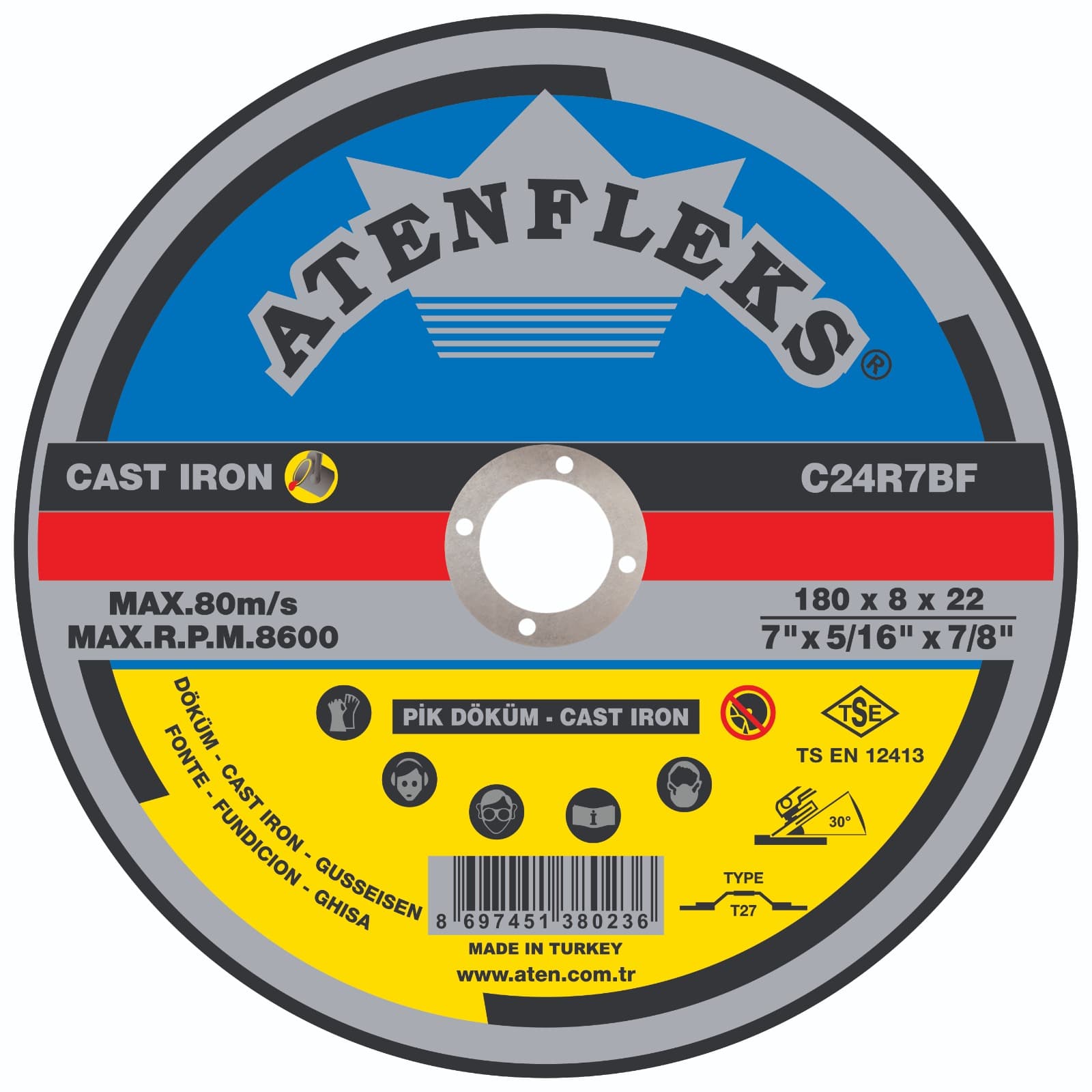 Grinding Discs For Cast Iron